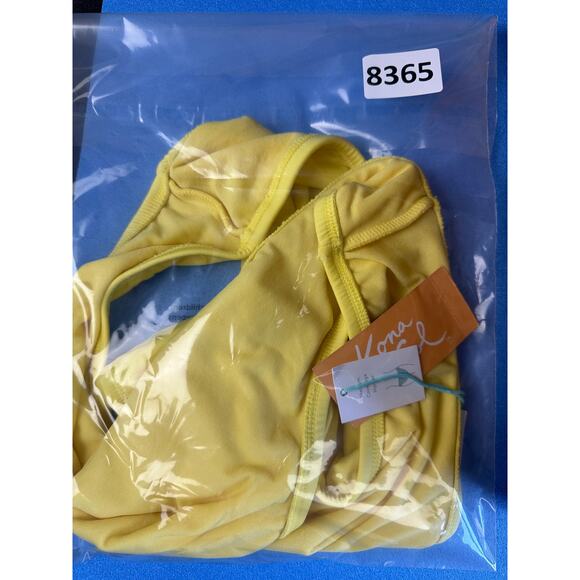 Kona Sol Medium Coverage Hipster Bikini Bottom Light Yellow XL - Picture 8 of 8